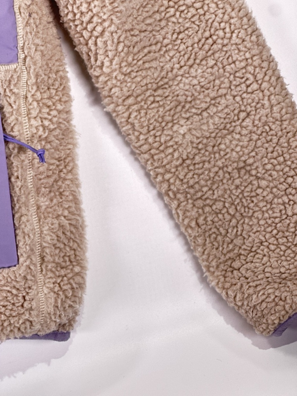 Penfield Womens Teddy Sherpa Fleece Jacket Lavender Outdoor XS - Picture 9 of 11